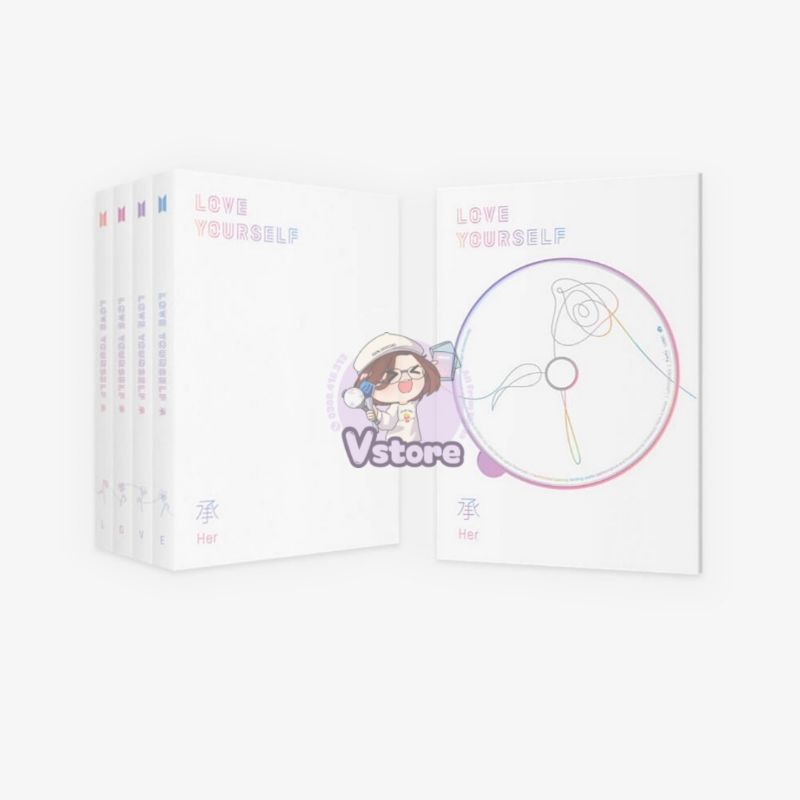 BTS LOVE YOURSELF HER | BỘ ẢNH YÊU BẢN THÂN BTS HER (Weverse shop, có sẵn)