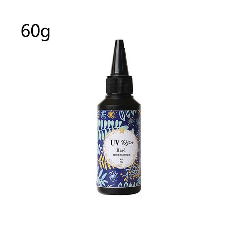 Keo uv resin, Keo resin uv trong suốt cứng nhanh khô - 60g - 100g - Long Vũ Resin