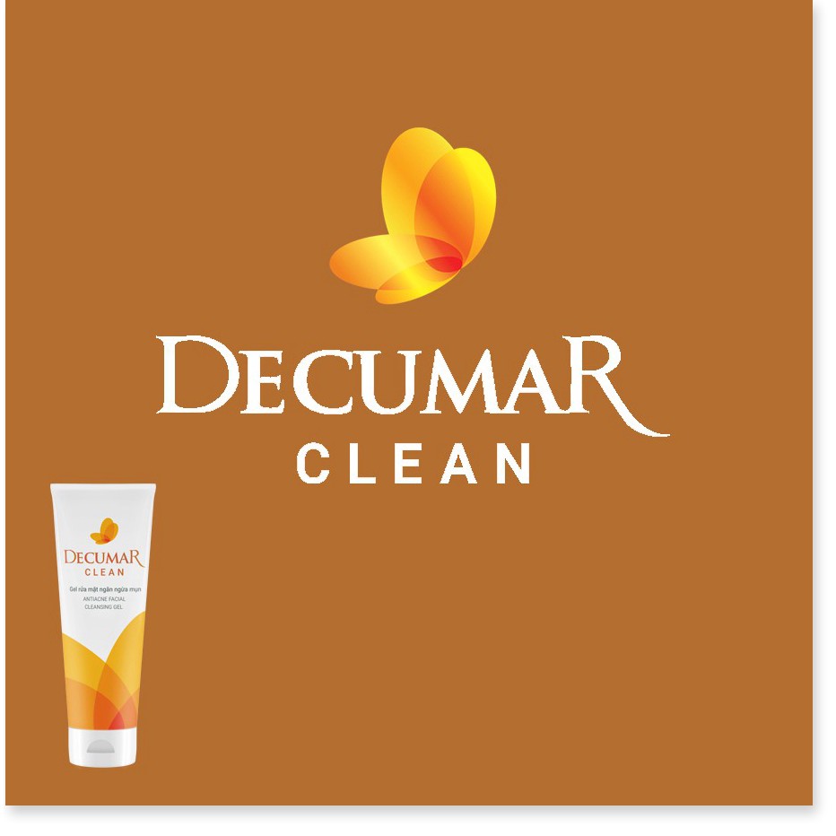 Decumar Clean Gel rửa mặt ngăn ngừa mụn 50gr