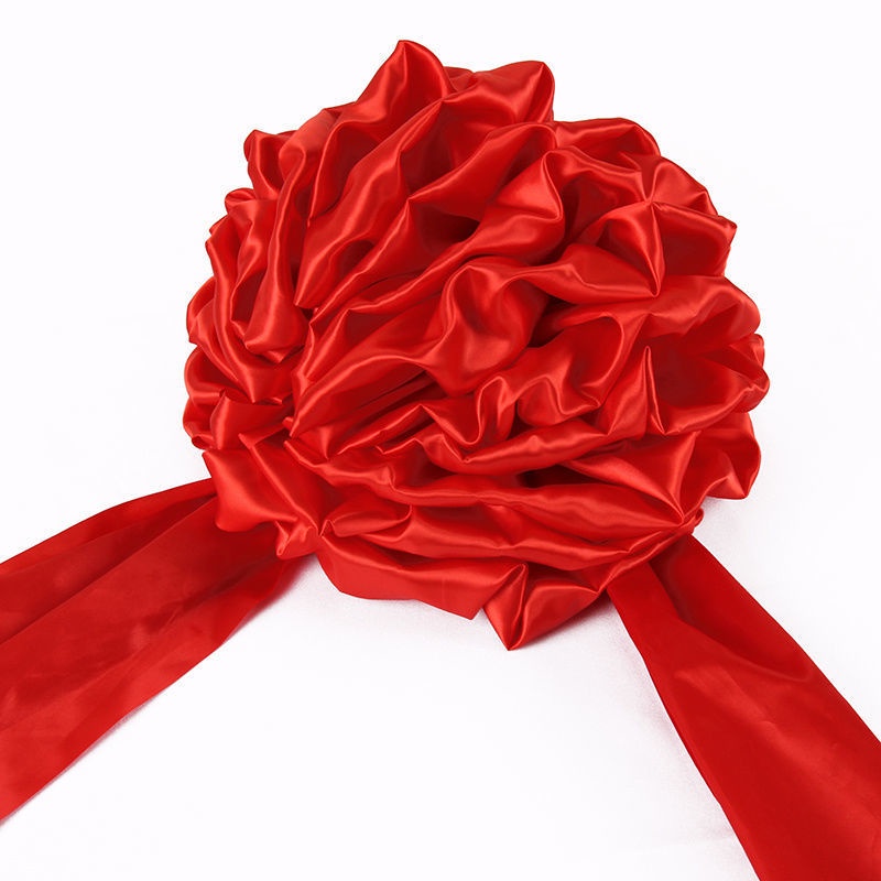 A-LIFE Quả Bóng Treo Cửa Bằng Vải Lụa Màu Đỏ Hoa Cẩm Tú Cầu Lớn Trang Trí Nhà Cửa Tiệc Cưới Mới