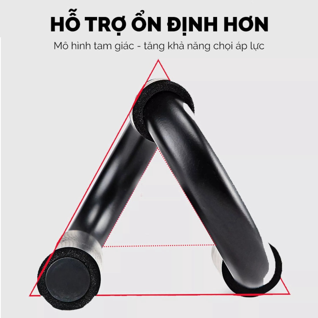 Dụng Cụ Hít Đất, Chống Đẩy Chữ S Tại Nhà, Dụng Cụ Chống Đẩy Chữ S Cho Dân Văn Phòng Chính Hãng Eros Store