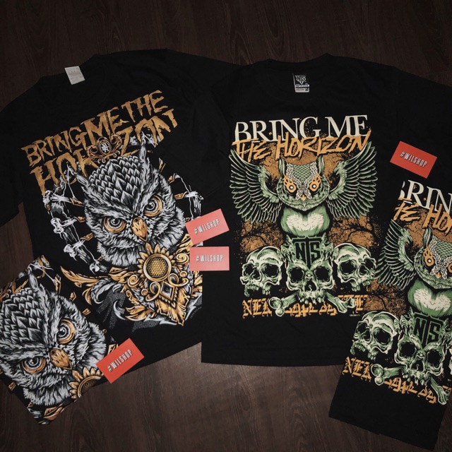 ÁO BRING ME THE HORIZON - ROCK BAND TEE - ÁO PHÔNG ÁO THUN NHẠC ROCK UNISEX - ROCKTEE