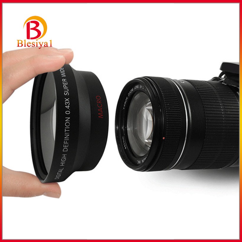 Ống Kính Góc Rộng 67mm 0.43x Cho Máy Ảnh Nikon Sony Canon Dslr Camera