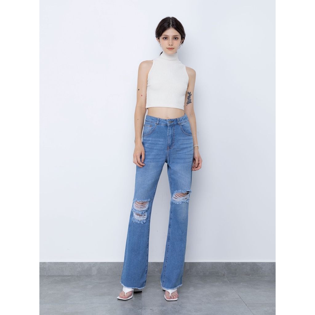 Áo Nữ Tanktop Print Back , Chất Thun Sọc Tăm Lớn Dày Dặn , WC000032,SOMEHOW