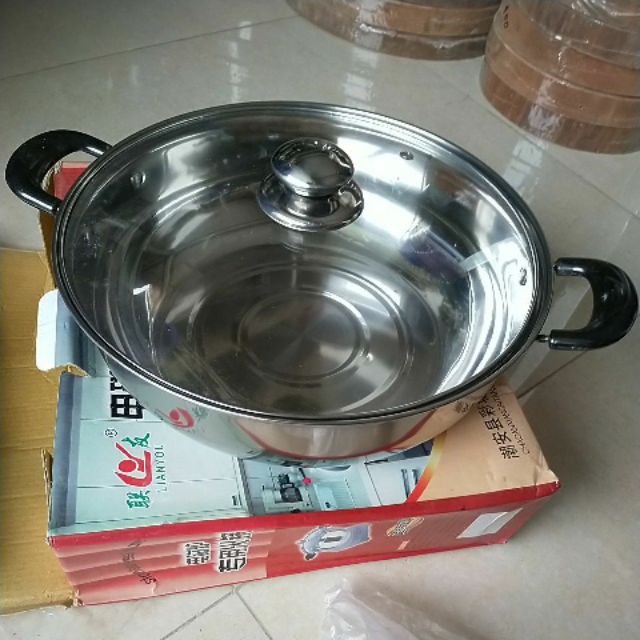 Nồi lẩu inox 28cm-30cm