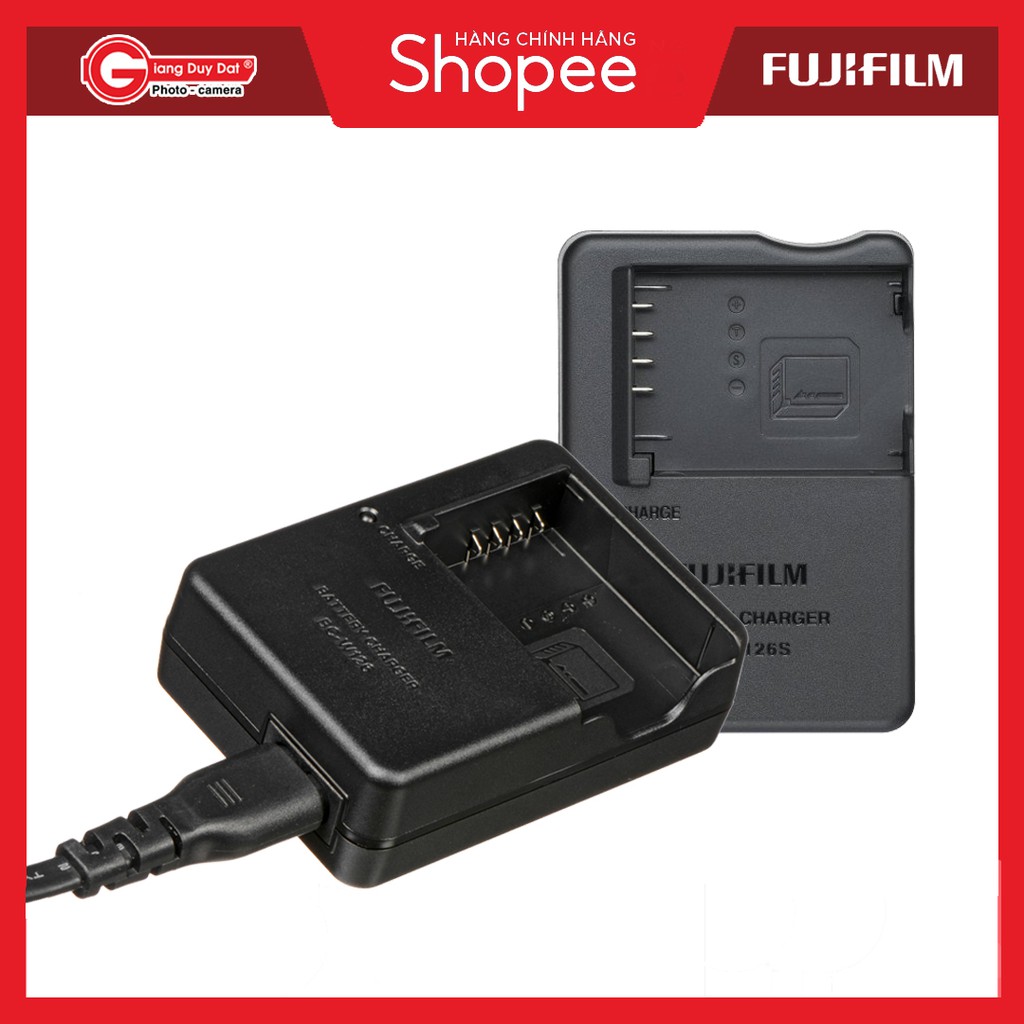 Sạc zin cho pin FUJIFILM W-126s / W-126 (chính hãng FUJIFILM VN)