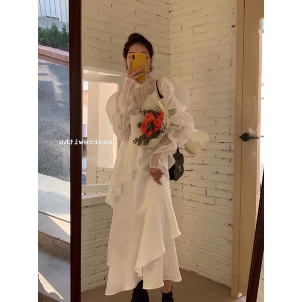 Set đầm tiểu thư vintage