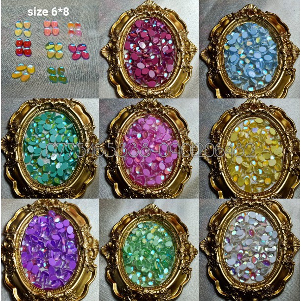 Đá mắt mèo trang trí móng - DK27