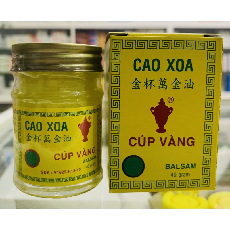 Cao xoa Cúp Vàng - 40gram