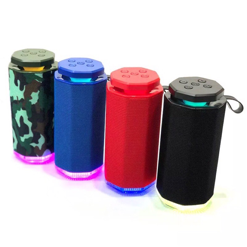 Loa Bluetooth TS-666 mini âm thanh siêu hay, led 7 chế độ