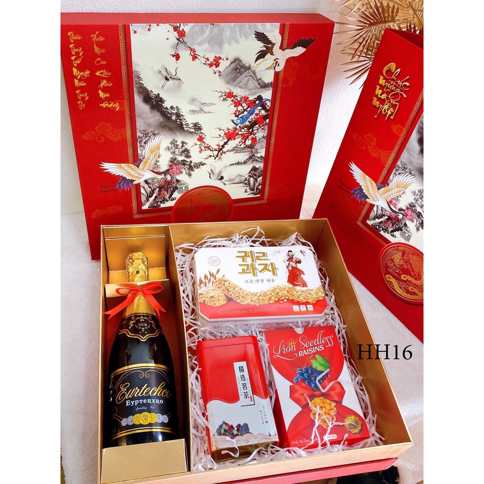 Giỏ quà tết, quà tặng tết sang trọng tặng biếu người thân, set quà tặng tết đẹp, hộp khay quà tết 2022 | BigBuy360 - bigbuy360.vn