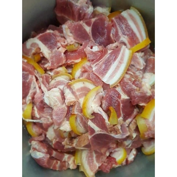 Ba rọi heo rừng khoanh 1kg.