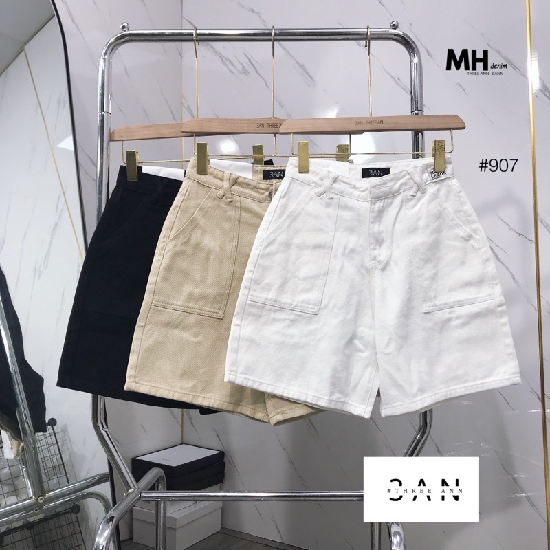 Quần Bò Ngố Lửng Nữ 3AN KAKI_MS 907