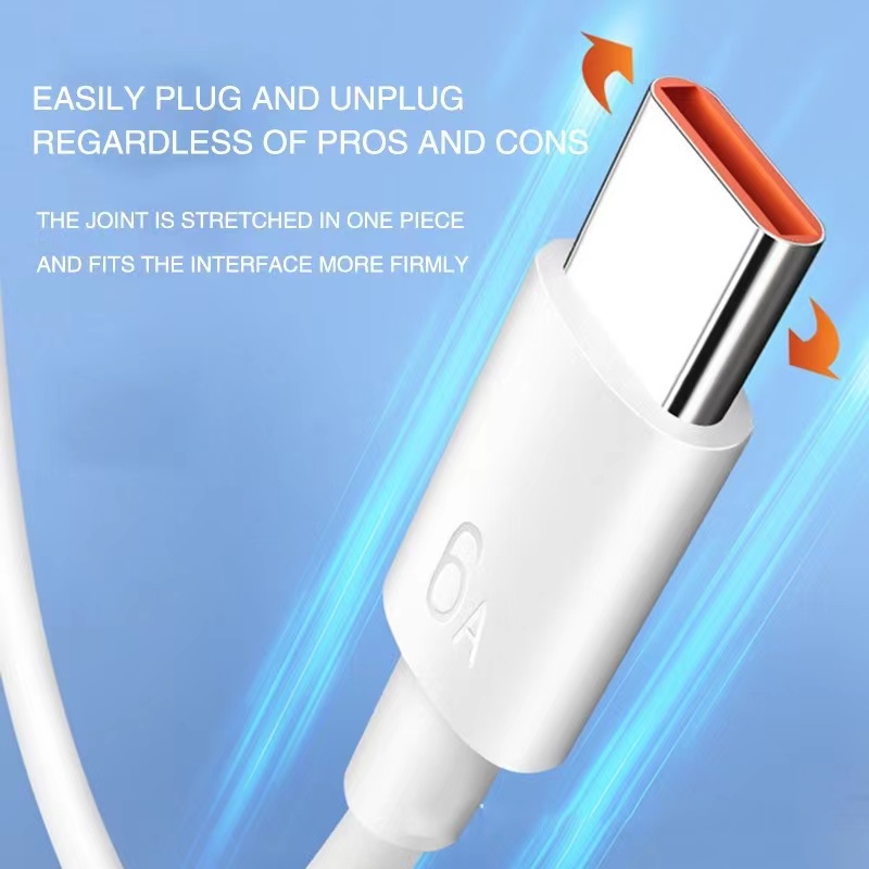 Dây Cáp Sạc Nhanh USB Loại C 66w Cho Huawei 6a Max / Mate 40 Pro / Mate 30 / P40 / Nova 8 Se / P30