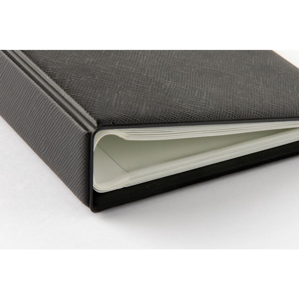 Binder Collect Book ARTBOX Hàn Quốc Đựng Ảnh Polaroid Photocard Nhãn Dán Bìa Vải Màu Đen 16 Sleeves