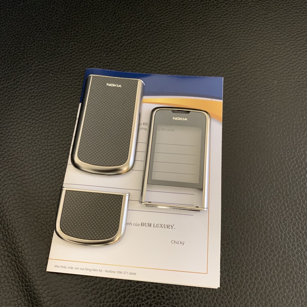 Bộ vỏ Nokia 8800 CACBON chất lượng cực tốt, hình thức siêu đẹp