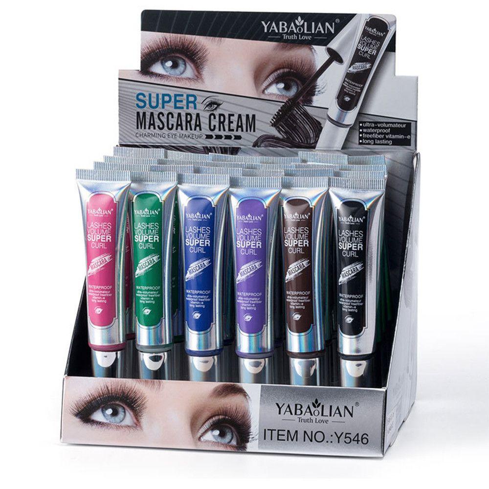OSIER1 Mascara Chuốt Mi 6 Màu Tùy Chọn Chống Nước Nhanh Khô Tiện Dụng
