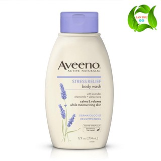 Sữa Tắm Thơm Mịn Giữ Ẩm Aveeno Stress Relief Body Wash 354ml