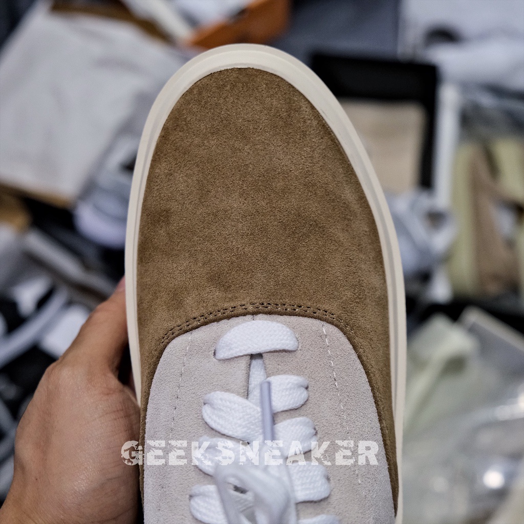 [GeekSneaker] Giày Fear Of God - FOG 101 Low Top Sneaker Cappuccino Bone Suede
