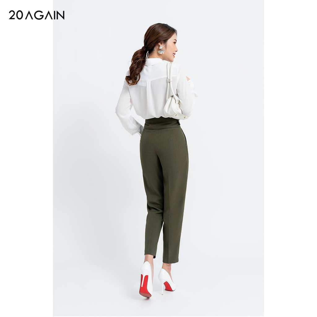 Áo sơ mi voan nữ công sở 92WEAR đủ màu, đủ size, cổ đức ASA1050