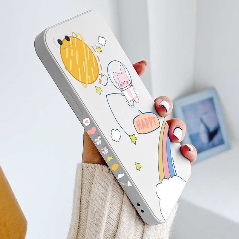 Ốp Điện Thoại Silicone TPU Mềm Họa Tiết Hoạt Hình Cho oppo a3s a5 a12e a83 f1s