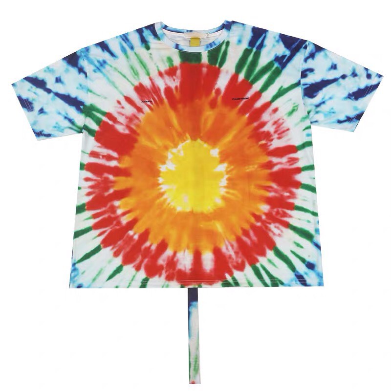 Áo thun PMO TIE DYE lỡ tay họa tiết hình xoáy GD GDRAGON PEACEMINUSONE | BigBuy360 - bigbuy360.vn