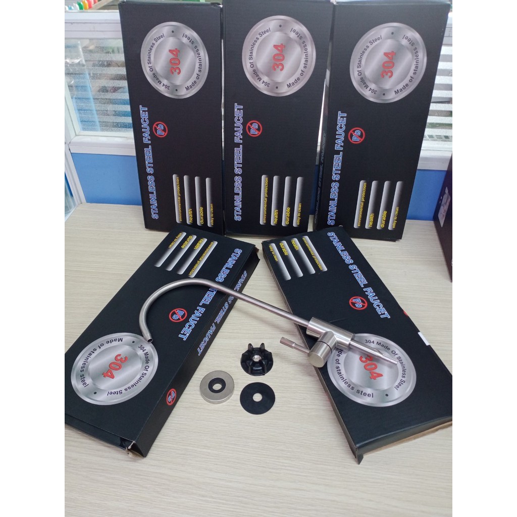 [Mã ELFLASH5 giảm 20K đơn 50K] <Hàng mới> Vòi gạt mới inox 304 cho máy lọc nước RO | BigBuy360 - bigbuy360.vn