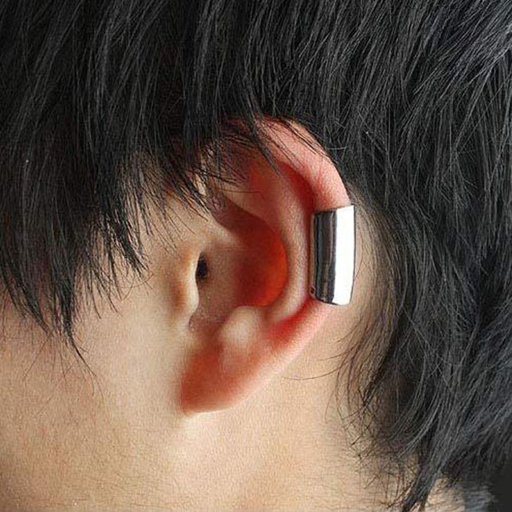Khuyên Tai Dạng Vòng Bằng Thép Không Gỉ Thời Trang Cá Tính