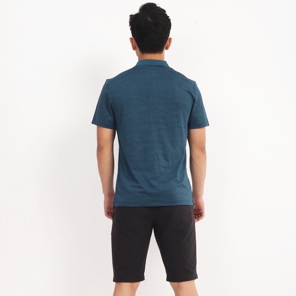 Áo Polo Nam Ngắn Tay Cổ Bo Dệt, Thoáng Khí, Thấm Hút Mồ Hôi, Nhanh Khô, Co Giãn Tốt, Không Bai Xù AM SPORT1 PLM212