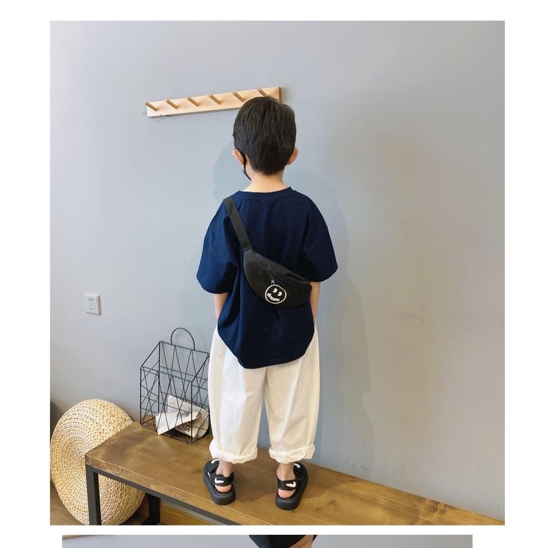 [Babycat] Hàng Có Sẵn Quần Harem Dài Đến Mắt Cá Chân Phong Cách Nhật Hàn Nhật Bản Thời Trang Mùa Hè Màu Trắng Dành Cho Bé Trai 2022