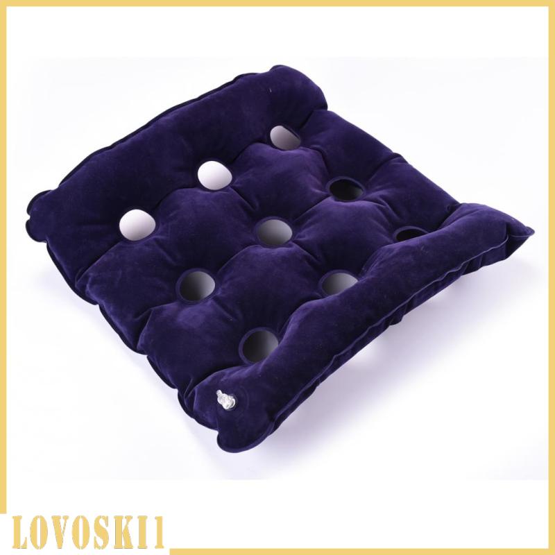 [LOVOSKI1]Air Inflatable Seat Cushion Pressure Relief Anti-Bedsore for Home Office