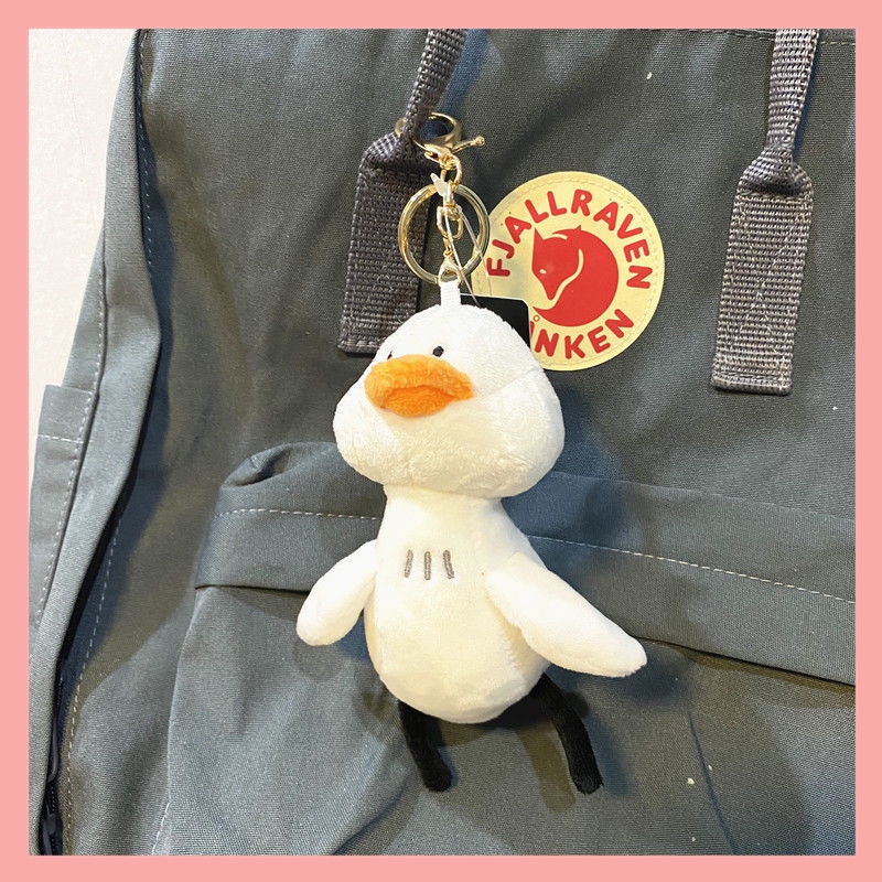 Móc Khóa Hình Chú Vịt Nhồi Bông Nhỏ Nhắn Dễ Thương 23524