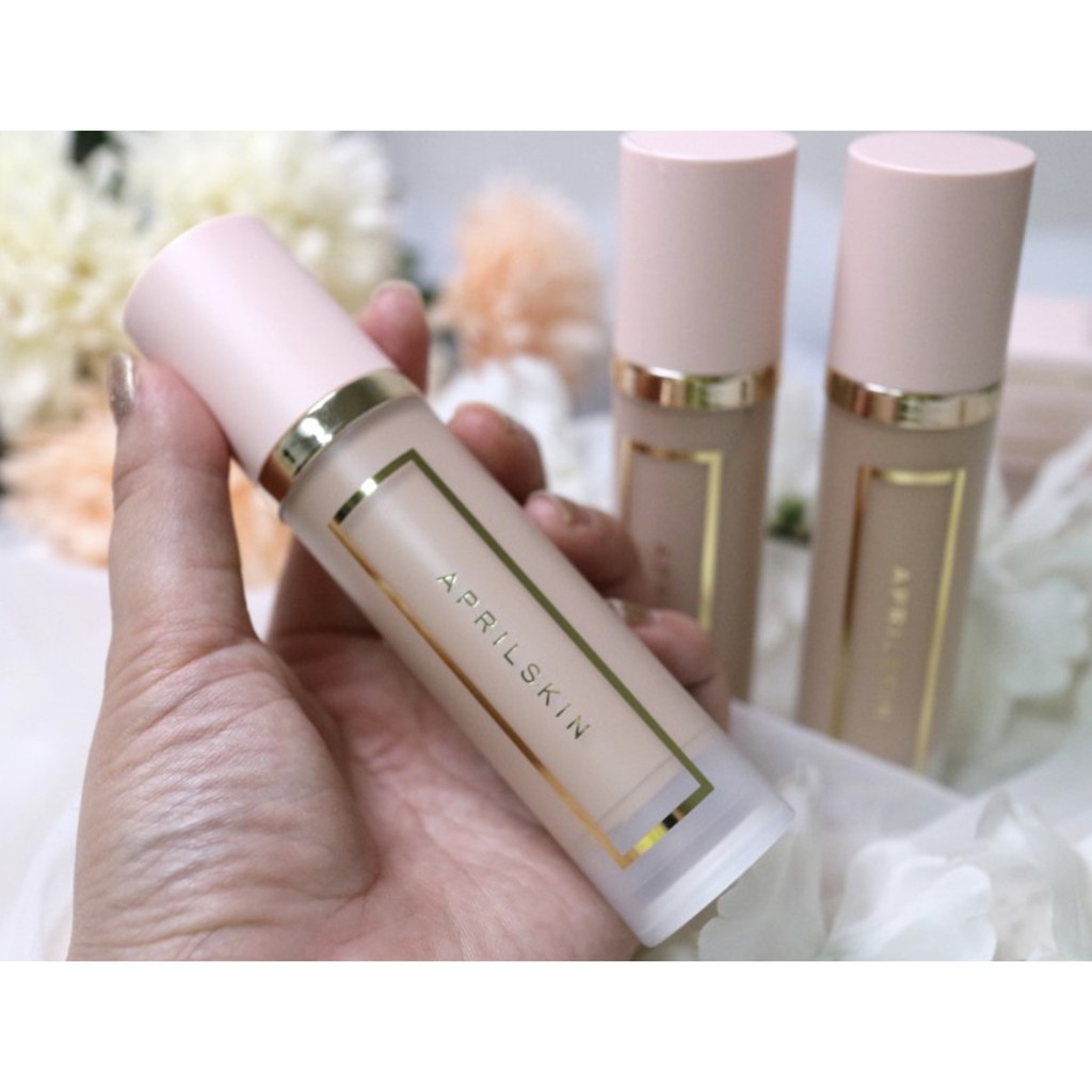 [Date 09/2022]Kem Nền Che Phủ Hoàn Hảo, Lâu Trôi AprilSkin Perfect Cover Fit Foundation 32ml