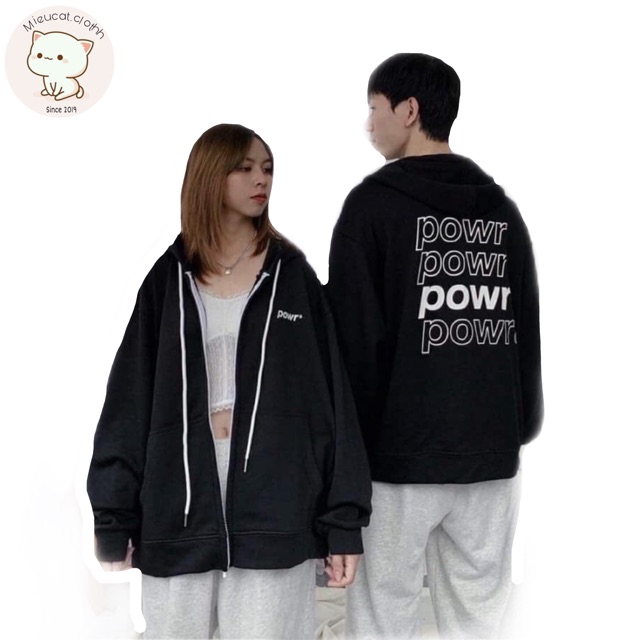 ➖ ÁO HOODIE NỈ POWR