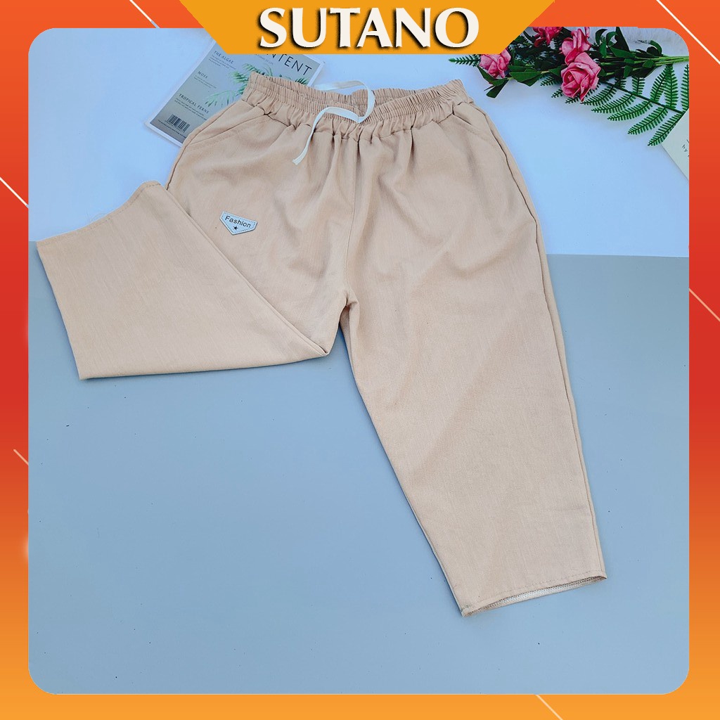 Quần ngố thời trang nữ chất đũi mát free size dưới 56kg - Mã Q371