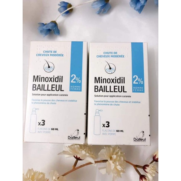 Dung dịch xịt hỗ trợ giảm rụng tóc Minoxidil 2%