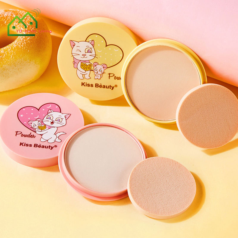 [Hàng mới về] Phấn Nén Kiss Beauty Kiềm Dầu Hiệu Quả | BigBuy360 - bigbuy360.vn