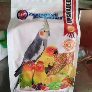 Hạt trái cây cho vẹt  bịch 500g