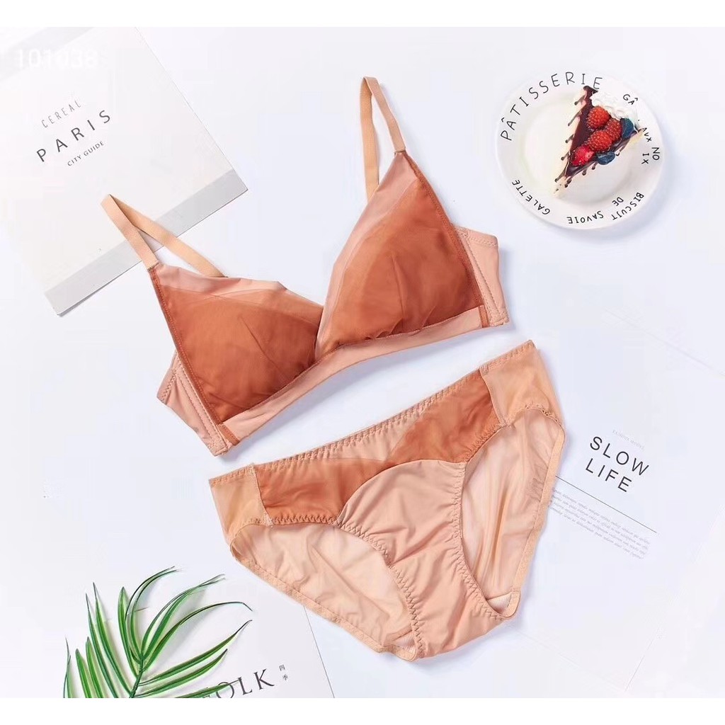 Bộ đồ lót đẹp cao cấp không gọng thoáng khí siêu hot BL03 | BigBuy360 - bigbuy360.vn