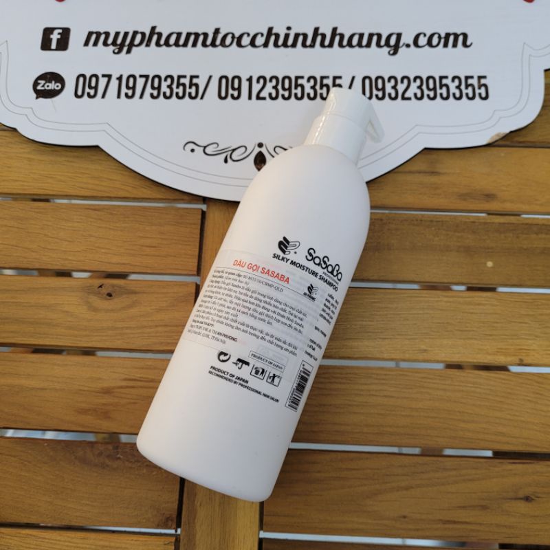 DẦU GỘI XẢ SASABA PLUS MẪU MỚI 2019 500ML