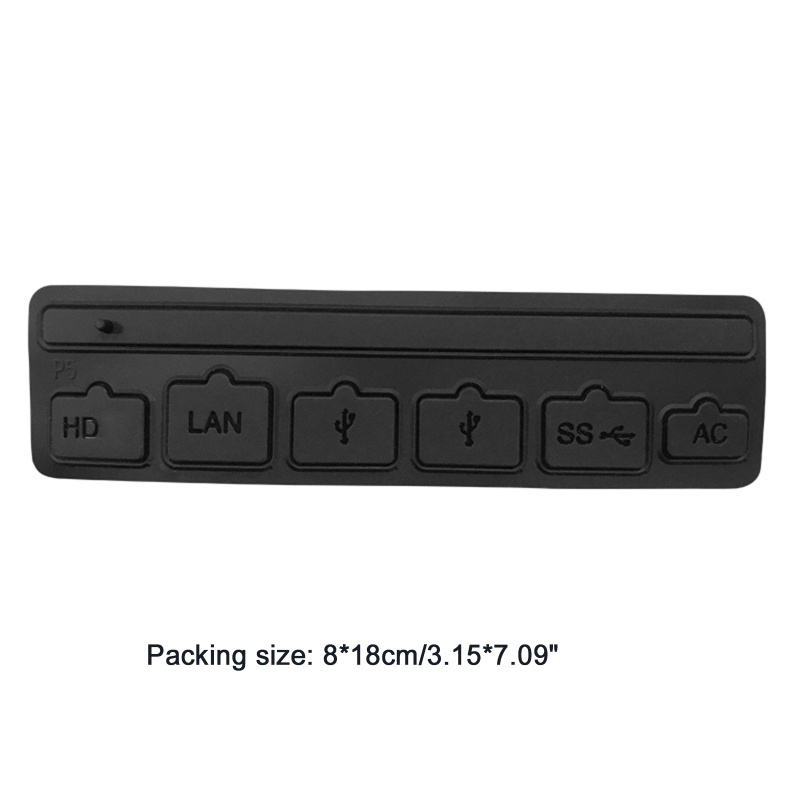 Bộ 7 Nút Bịt Bằng Silicone Chống Bụi Cho Cổng USB RJ45 PS5