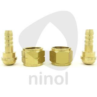 Bộ Đuôi Thau Gắn Đèn Hàn Cắt Gió Đá – Phụ Kiện Hàn Oxy Gas, Đồng Thau Chất Lượng Cao