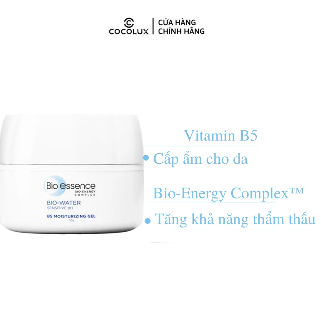 Gel Dưỡng Ẩm Bio Essence Bio Water B5 Moisturizing 50g