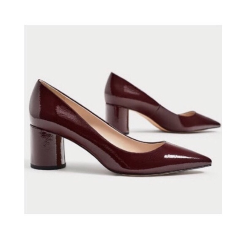 Giày zara đỏ đô size 37