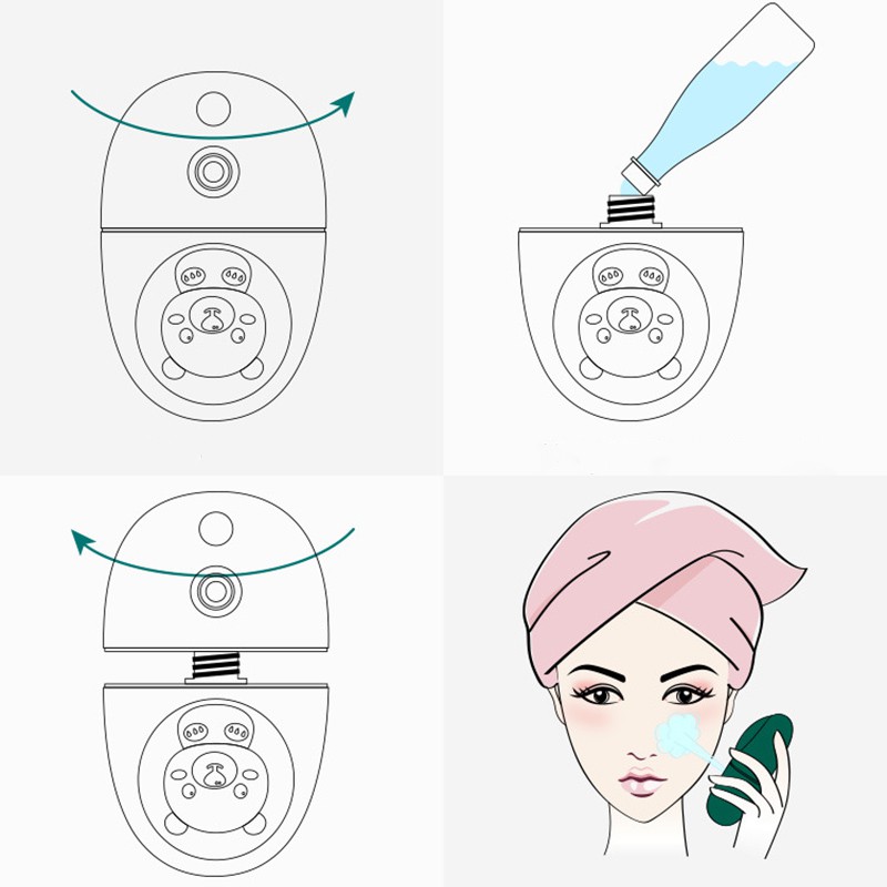 Máy Phun Nano Fnelse Nhỏ Gọn Tiện Dụng 35ml