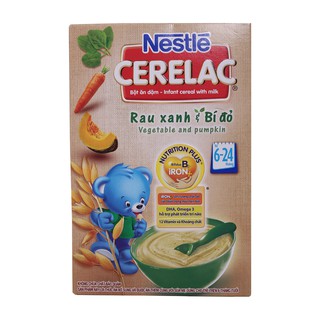 Bột ăn dặm Nestle Cerelac các vị 200g