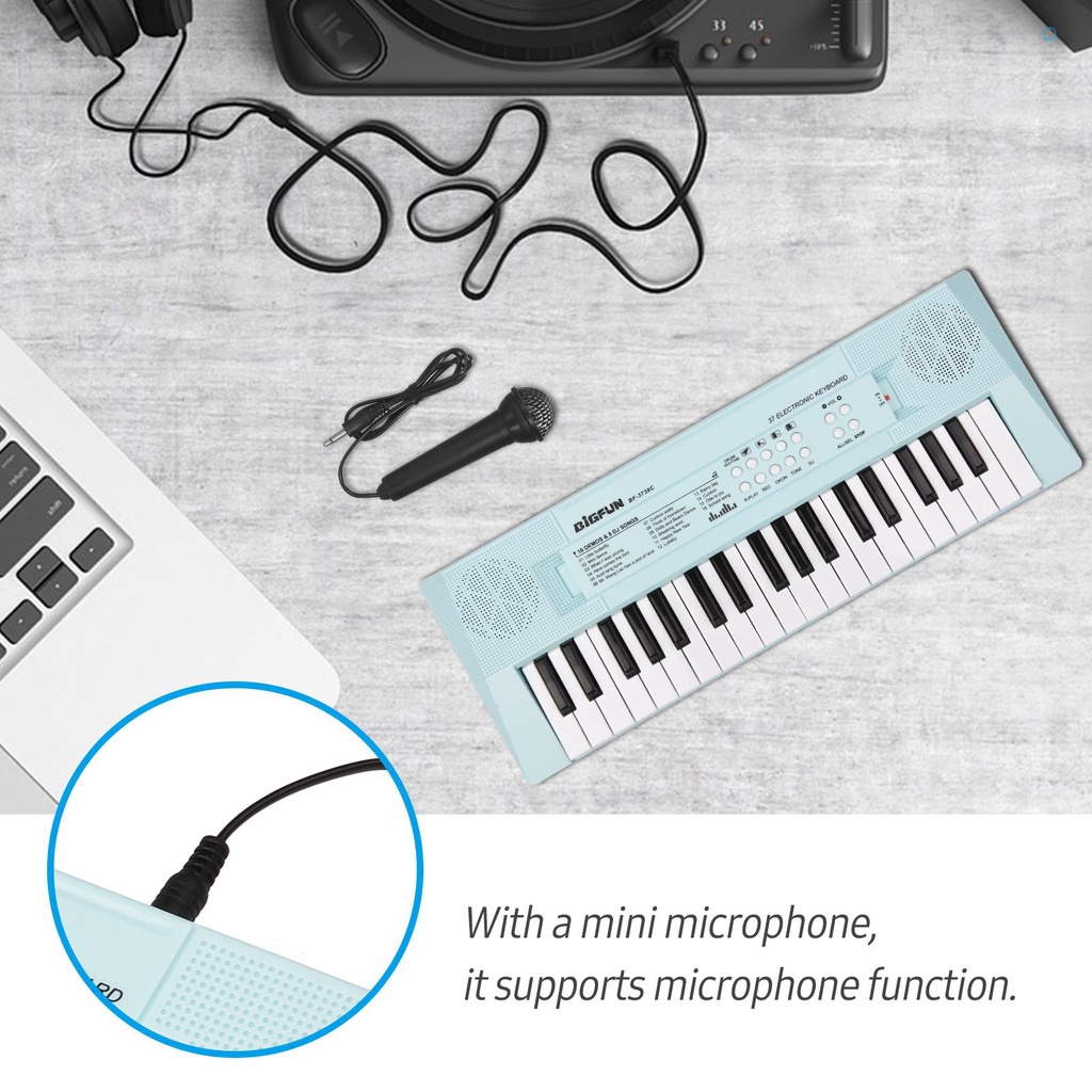 Đàn piano điện mini 37 phím cho bé