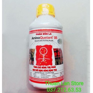 Chai 1lít phân bón lá amino bo chống rụng nụ hiệu quả