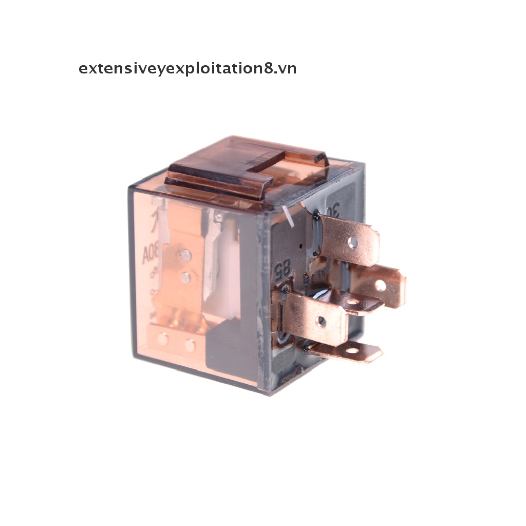 Rơ Le Ô Tô Chống Nước 12V 80A 5Pin SPDT Rơ Le Ô Tô Chống Nước 12V 80A 5Pin SPDT