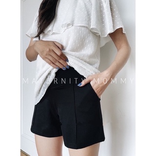 Quần đùi bầu chất umi Hàn Quốc